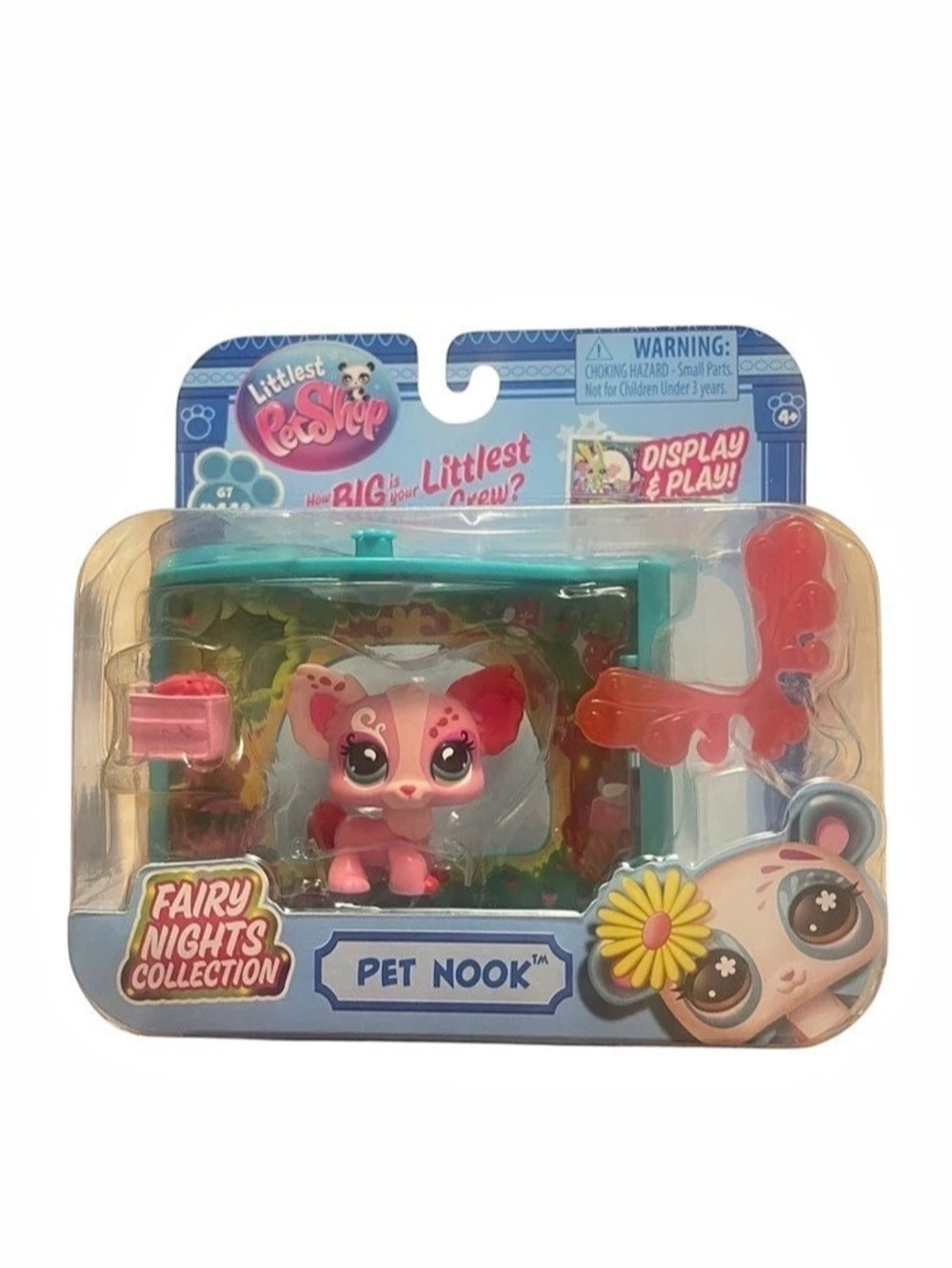 Littlest Pet Shop LPS G7 #442 Twinkle Hollow - Pet Nook - Fairy Nights - NIB